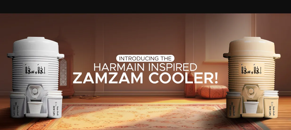 ZAMZAM COOLER 2 LITRES PLASTIC BODY HANDY COOLER TRAVEL COOLER