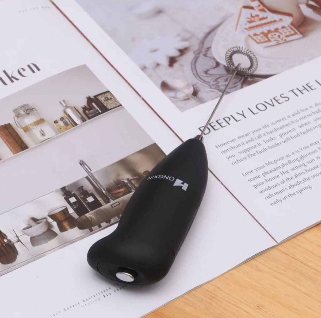 Coffee, Milk, Egg Beater Electric Whisk Mixer, Battery Cell Operated