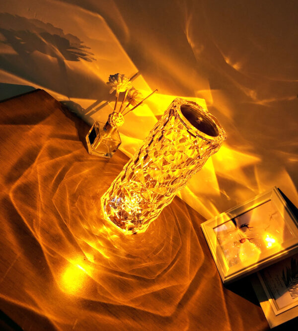 Diamond Rose Crystal Lap