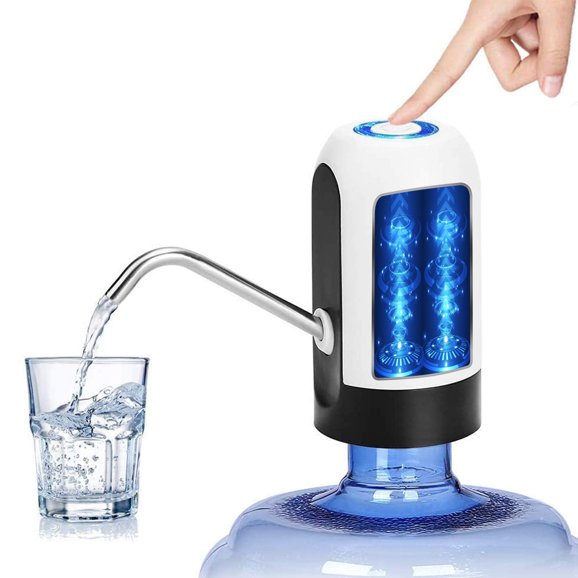 Electric Water Dispenser Pump Automatic Water Bottle Pump USB Charging Water Pump One Click Auto Switch Drink Pump Dispenser