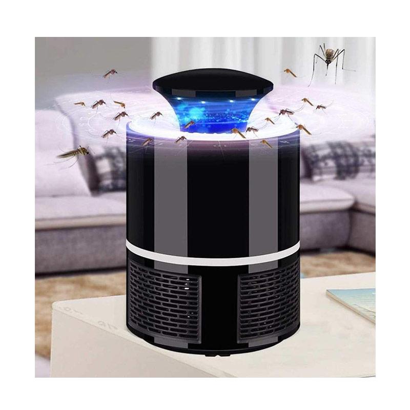 EXORT Electric Mosquito Trap Blue Light Mosquito Killer Lamp with USB Power Suction Fan No Zapper Child Safe