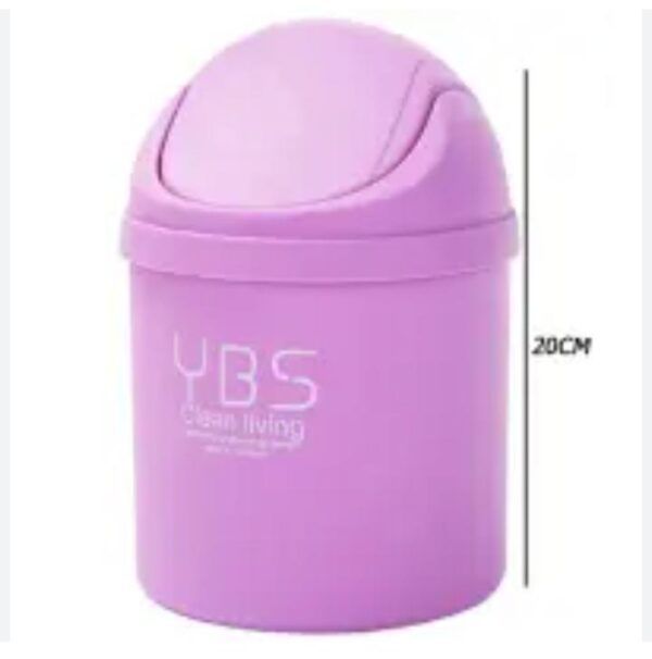 Mini Dustbin Desktop Table small bin Garbage Trash for Car Office Home Kitchen and Study Table