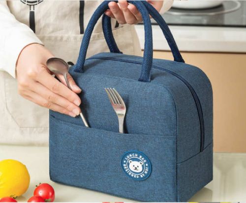 Portable Thermal Insulated Lunch Bag Insulated Lunch Bag Portable Thermal Insulation Bag Reusable Bento Lunch Box